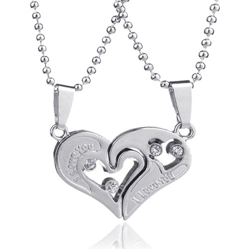 Edelstahl partner kette love - edelstahl,