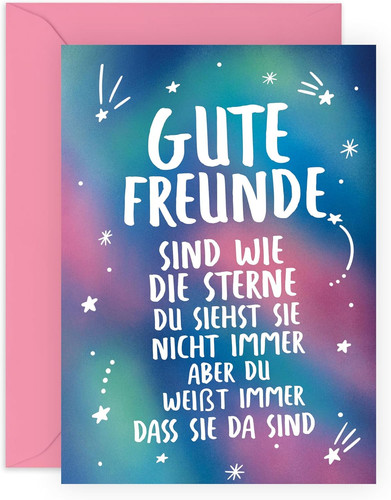 Freundschaft geburtstagskarte - freundschaft,