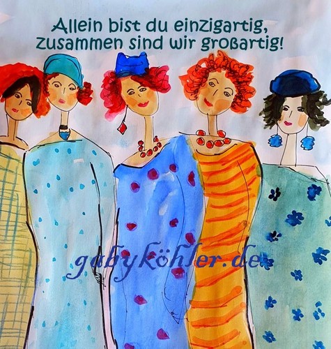 Kunstdruck freundschaft frauen - freundschaft,