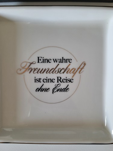 Dekoteller mit aufdruck zur - dekoteller,