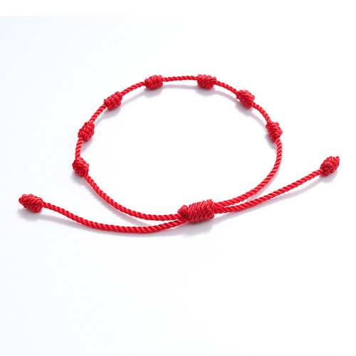 Stück knoten rote - knoten, schnur