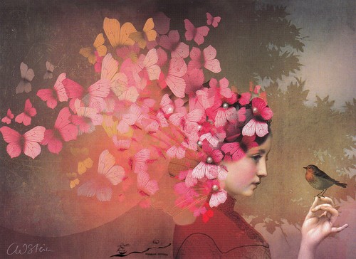 Postkarte catrin welz - welz-stein,