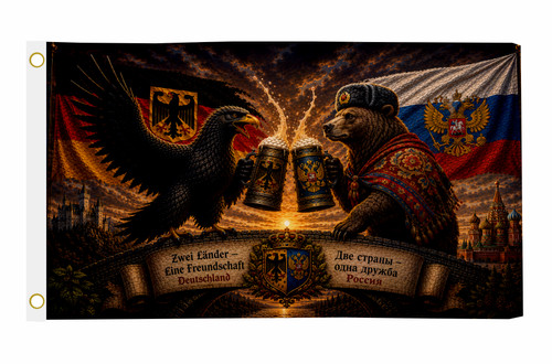 Fahne flagge freundschaft - fahne,