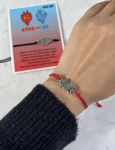 Wasser feuer armband - feuer,